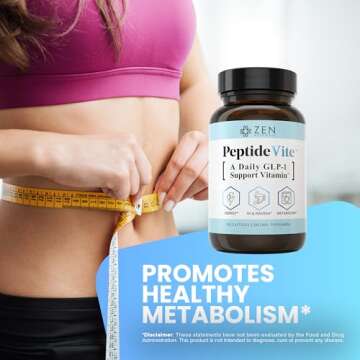 Zen Nutrients PeptideVite GLP-1 Support for Gut Health