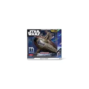 Star Wars Micro Galaxy Squadron Boba Fett's Starship 7-Inch Vehicle