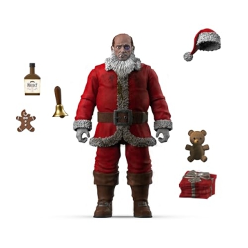 Fresh Monkey Mall Santa Action Figure - Fully Articulated