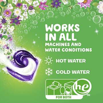 Gain flings! Laundry Detergent Soap Pods, High Efficiency (HE), Moonlight Breeze Scent, 81 Count - Packaging May Vary