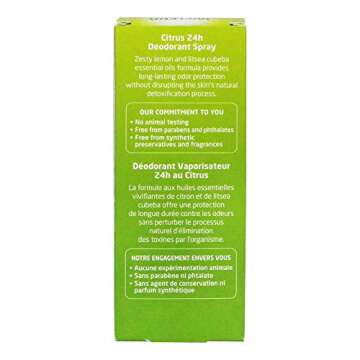 Weleda 24h Deodorant Spray Citrus Extracts 3.4 fl. oz