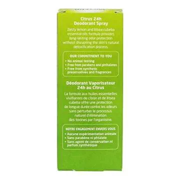 Weleda 24h Deodorant Spray Citrus Extracts 3.4 fl. oz