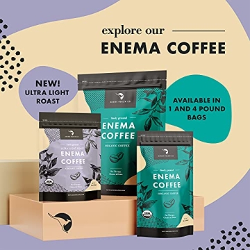 Organic Ultra Light Enema Coffee for Detox & Cleanse