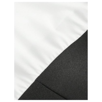 Fashionable Color Block Long Sleeve Blouse for Women