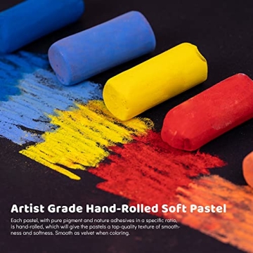 Paul Rubens 40 Color Soft Pastels for Artists and Crafters