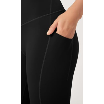 ODODOS High Waist Workout Leggings with Pockets 2-Pack