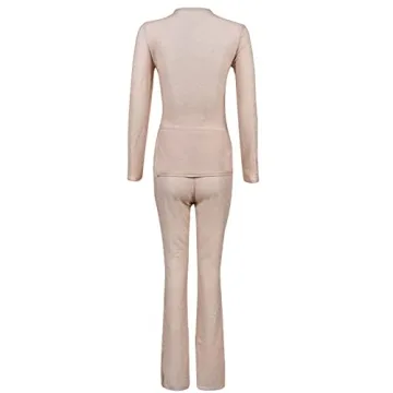 Novaorily Women’s Stylish 2 Piece Office Outfit Set