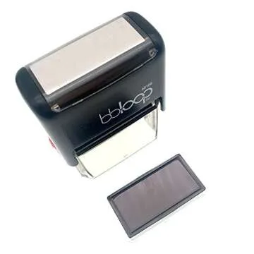 bbloop Stamp 'DO NOT BEND' Self-Inking. RED Solid Color