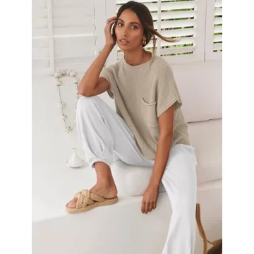 ANRABESS Two Piece Outfit - Trendy Loungewear Set