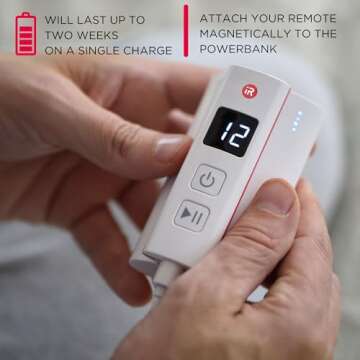 iRestore Professional + Rechargeable Battery Pack - Laser Red Light Therapy for Hair Growth - FDA Cleared Hair Loss, Thinning Treatment for Men & Women - Hair Regrowth Laser Cap - 282 Lasers & LEDs