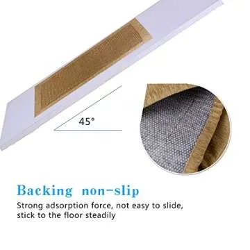 LUFEIJIASHI Non Skid Kitchen Rugs - Washable & Absorbent