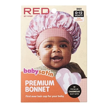 Red by Kiss Baby Satin Bonnet for Healthy Hair