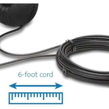 Kensington Hi-Fi Headphones 3.5mm for Kids, for Adults, for School, Padded Adjustable Headband (K97602WW),Black