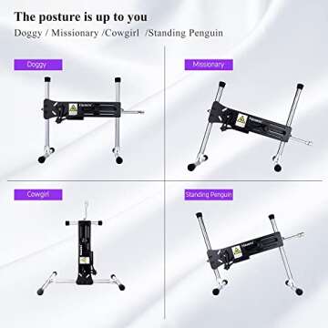 Hismith Premium 3.0 Sex Machine with Silicone Dildo