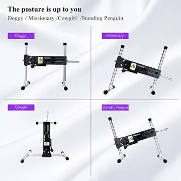 Hismith Premium 3.0 Sex Machine with Silicone Dildo