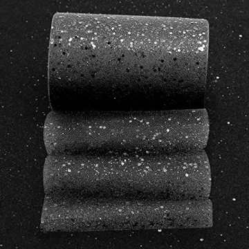 Sparkling Glitter Tulle Rolls for DIY Projects and Events