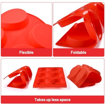 Muffin Top & Egg Molds Set - Perfect Breakfast 2 Pack