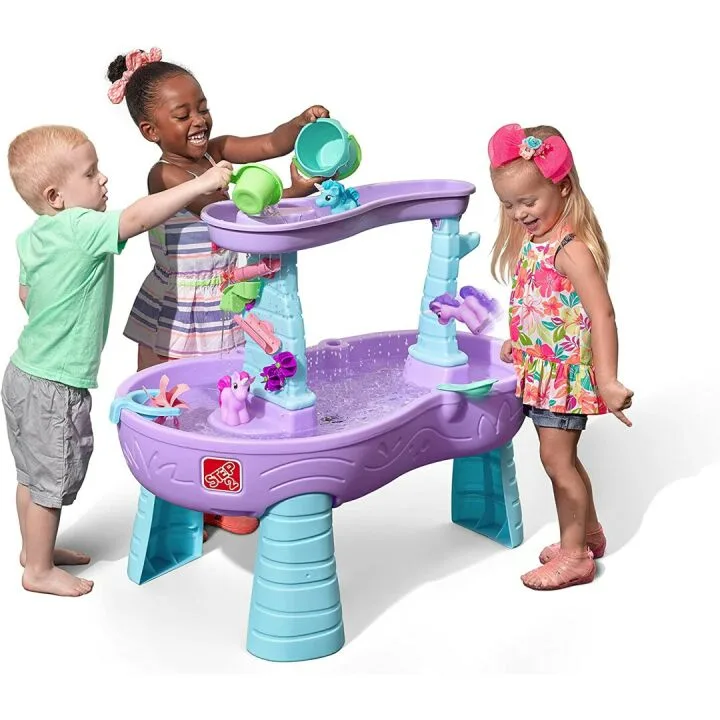 Step2 Rain Showers Unicorns Water Table for Kids