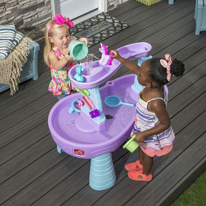 Step2 Rain Showers Unicorns Water Table for Kids