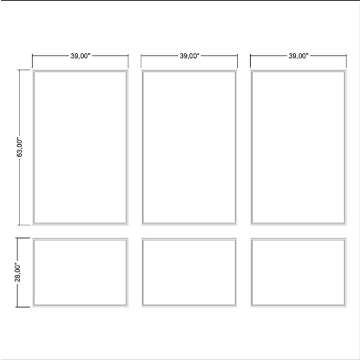 Ready to Assemble Wall Molding Kit for Effortless Decor