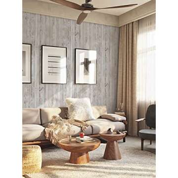Heroad Contact Paper Wood Grain Peel and Stick Wallpaper