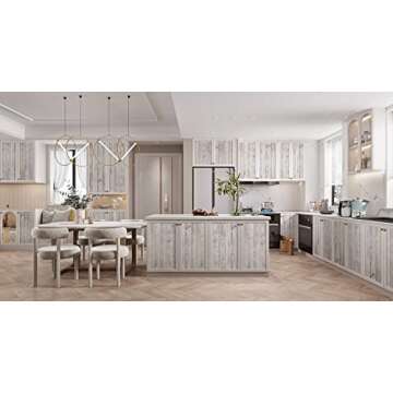 Heroad Contact Paper Wood Grain Peel and Stick Wallpaper