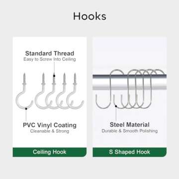 Stylish Growneer Macrame Plant Hangers Set for Home Decor