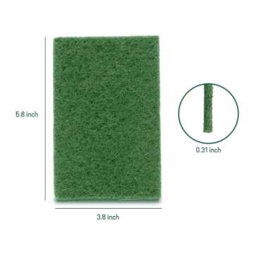 Pine-Sol Heavy Duty Scouring Pads - Household Scrubbing Tool for Cleaning Tough Messes, Grills, and Oven Racks - 3 Pack