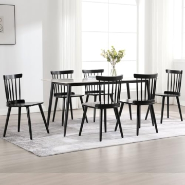 Windsor Dining Chair Set of 6 for Stylish Dining Spaces