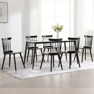 Windsor Dining Chair Set of 6 for Stylish Dining Spaces