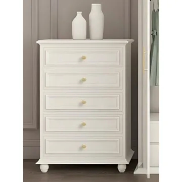 JIASENBAO Unique Brushed Gold Cabinet Knobs for Home