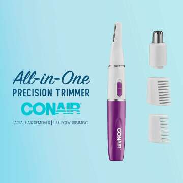 Conair Cordless All-In-1 Trimmer for Women – Grooming Made Easy
