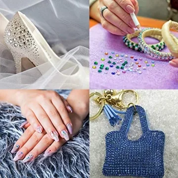 6800+PCS Flatback Rhinestone Set for DIY Projects