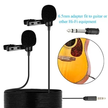 BOYA Dual Lavalier Microphones - Audio Quality Redefined