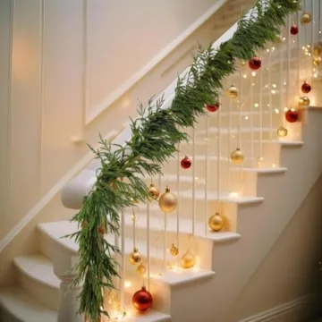 Norfolk Pine Christmas Garland - Realistic & Versatile