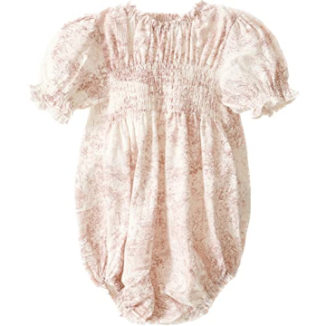 Adorable Baby Pink Linen Cotton Dress - Perfect 3-6M Casual Frock