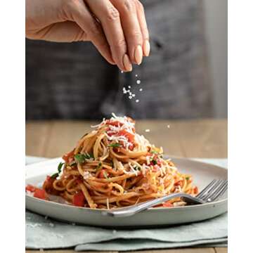 True Salt Fine Grain Salt - All Natural Gourmet Sea Salt - Perfect for Keto, BBQs, Grilling, Pasta, Sauces, Soups, Baking, Rubs, Steak, Chicken, Vegetables, Seafood, Bread, and Popcorn - 16 oz bag