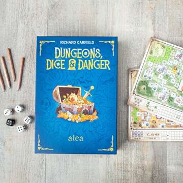 Ravensburger Dungeons, Dice & Danger - Engaging Strategy Game for Teens & Adults | Solo or Group Pla...