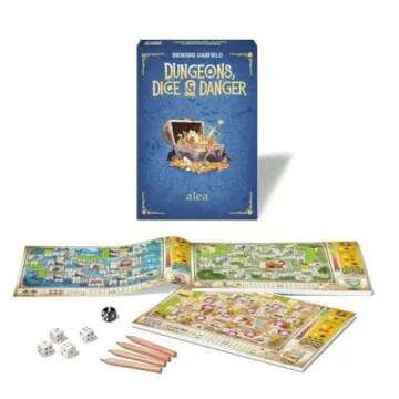 Engaging Ravensburger Dungeons Dice Danger Strategy Game