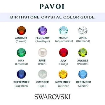 PAVOI 14K Gold Plated Crystal Birthstone Bar Necklace | Dainty Necklace | Gold Necklaces for Women | August Peridot