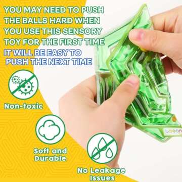 Squishy Toys Sensory Fidget Toys for Kids: 4 Pack Maze Sensory Toys for Autism - Sensory Fidget Toys...