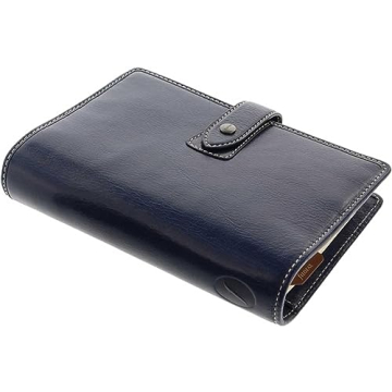 Filofax Malden Navy Leather Organizer with DiLoro Pen