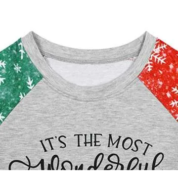 Christmas Sweatshirt for Women - TAOHONG Merry Design