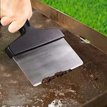 Griddle Cleaning Kit for Blackstone 15 Pieces - Heavy Duty Grill Cleaner Kit with Grill Stone, Griddle Scraper, & Griddle Brush with Stainless Steel Handle Easy to Use Flat Top Cleaning Kit