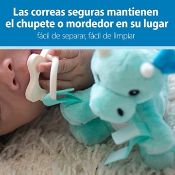 Dr. Brown's Baby Lovey Pacifier Holder Unicorn 0-6m