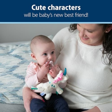 Dr. Brown's Baby Lovey Pacifier Holder Unicorn 0-6m