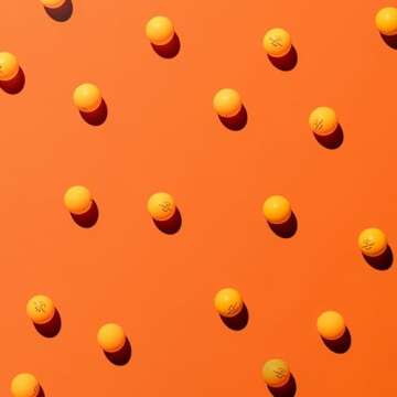 PRO SPIN 3-Star Ping Pong Balls - Pack of 60 Training Balls