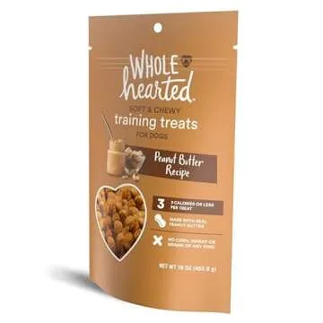 WholeHearted Peanut Butter Dog Training Treats 16 oz
