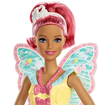 Barbie Dreamtopia Fairy Doll with Candy Theme & Accessories