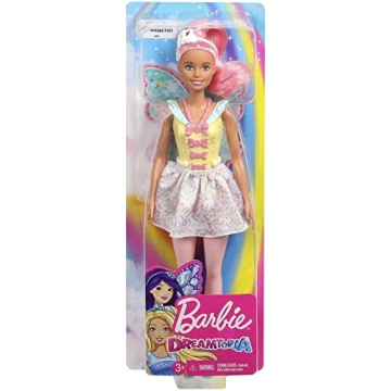 Barbie Dreamtopia Fairy Doll with Candy Theme & Accessories